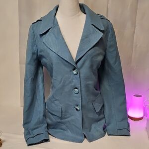 Tulle Women's Light Blue Blazer